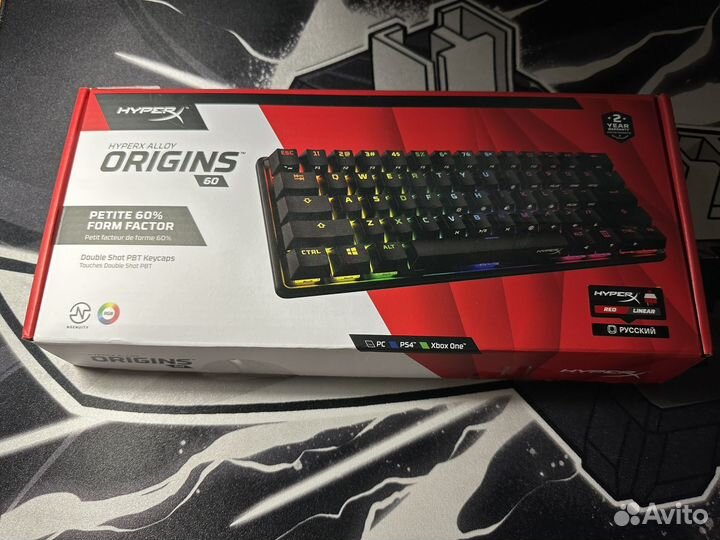 Игровая клавиатура HyperX Alloy Origins 60