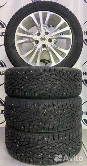 Колеса зимние (шип) Nokian 215/55R17 Nissan Juke