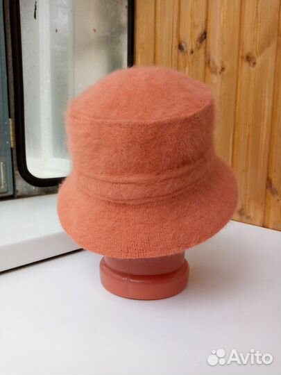 Шляпа женская панама оранжевая Kangol