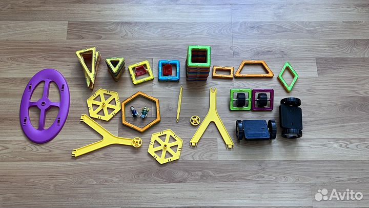 Детский магнитный конструктор