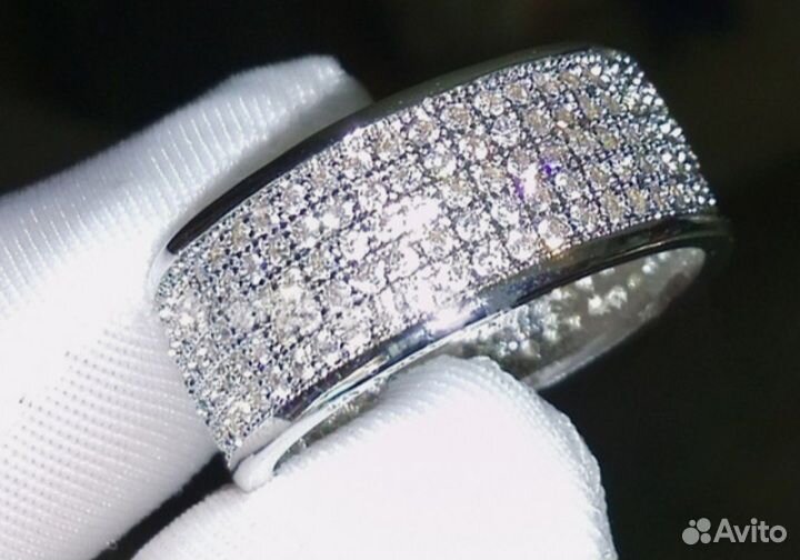 Кольцо сверкающее