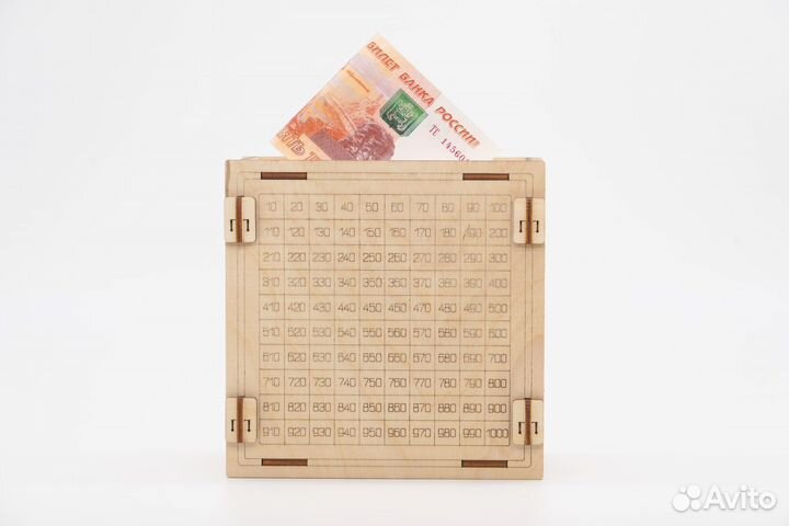 Копилка деревянная