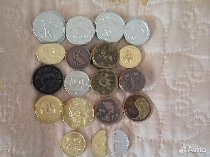 Монеты магнит