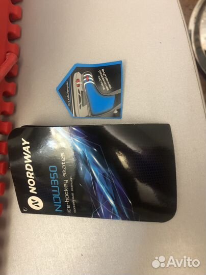 Коньки хоккейные nordway р 34-37