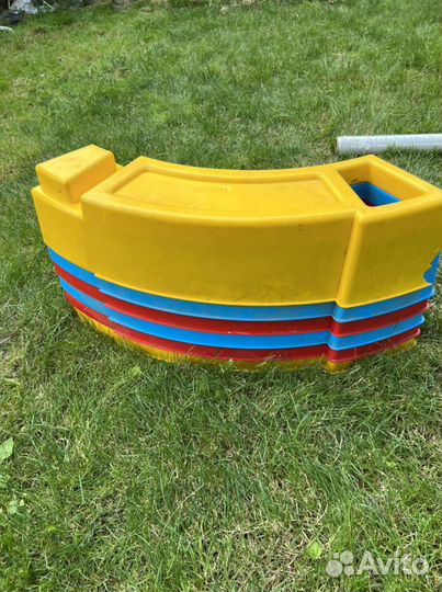 Песочница пластиковая для дачи