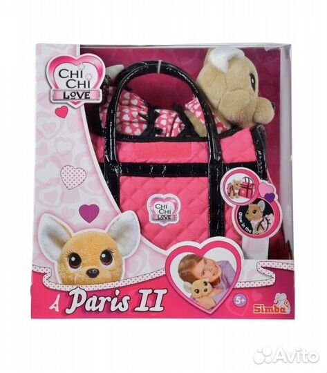 Мягкая игрушка Simba Chi-chi love Собачка Paris II