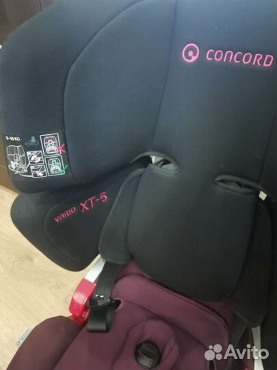 Автокресло Concord от 9 мес до 12 лет