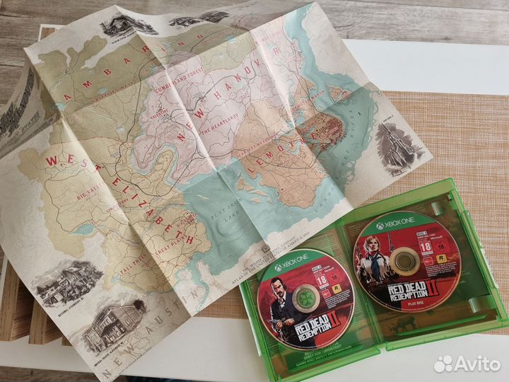 Диск RDR 2 xbox one
