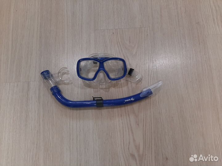 Очки с трубкой