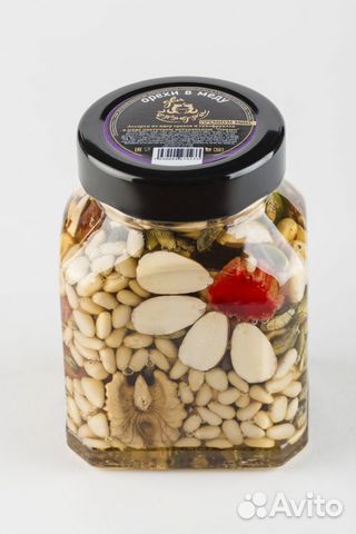 Мед с орехами опт Авторские десерты