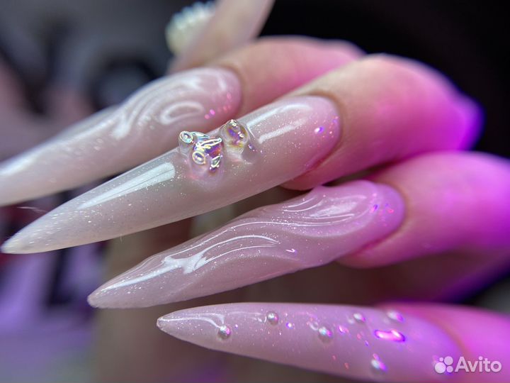 Маникюр, наращивание, покрытие