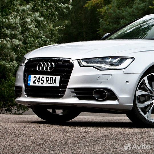 Задний бампер в цвет Audi A6 C7 (2011) с