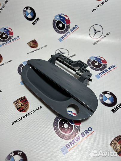 Ручка двери левая BMW E39 E38 водительская внешняя