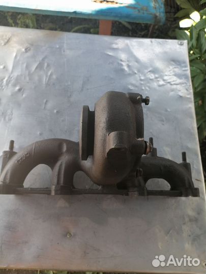 Выпускной коллектор на volkswagen транспортёр Т5 д