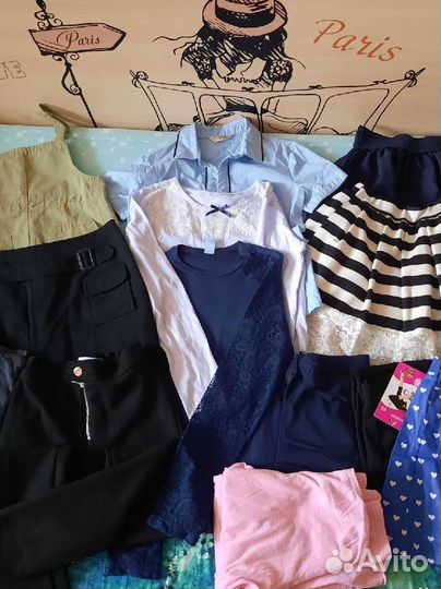 Пакет вещей на девочку рост 134 140
