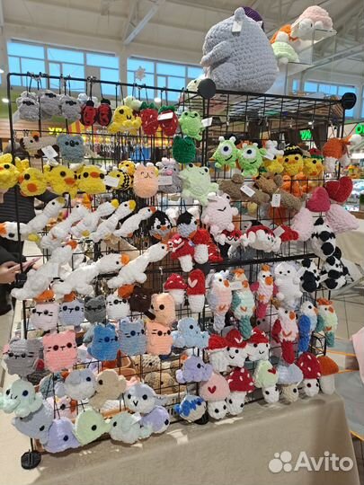 Вязаные игрушки ручной работы