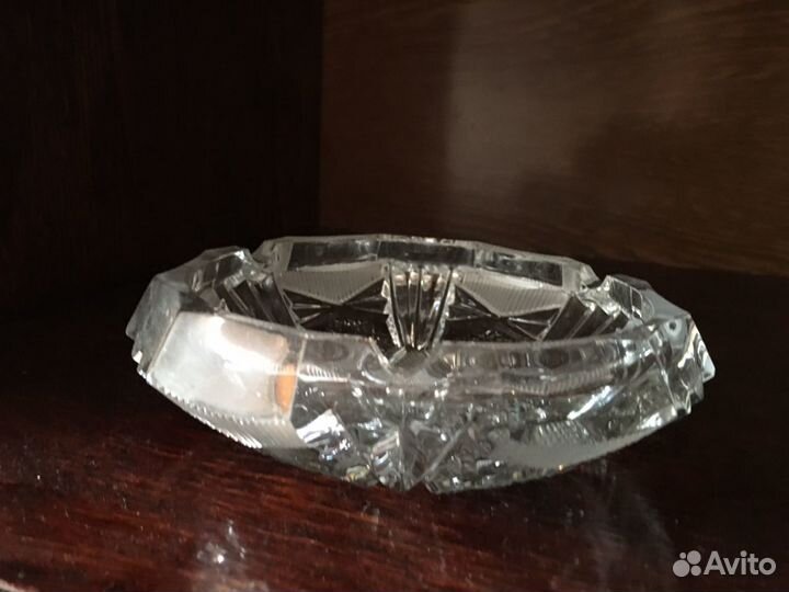 Хрустальная пепельница