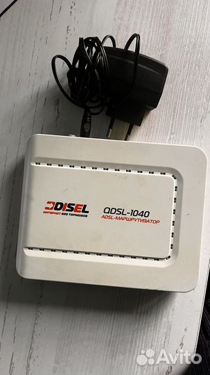 Маршрутизатор disel qdsl-1040