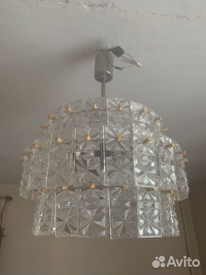 Хрустальная люстра СССР