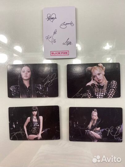Blackpink карточки