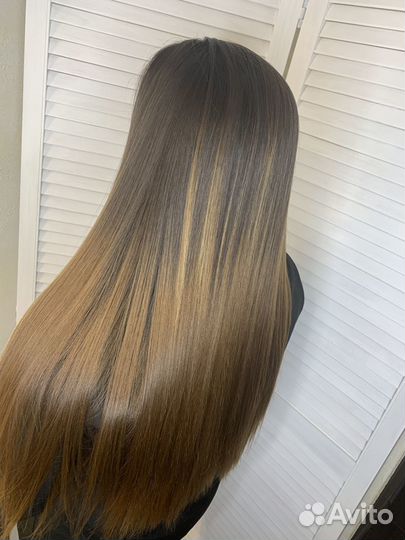 Кератин/Ботокс/Полировка волос /Пилинг кожи головы