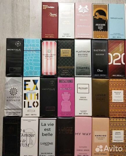 Парфюм духи 25мл duty free мужские и женские