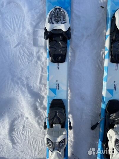 Горные лыжи детские 130 + ботинки + палки