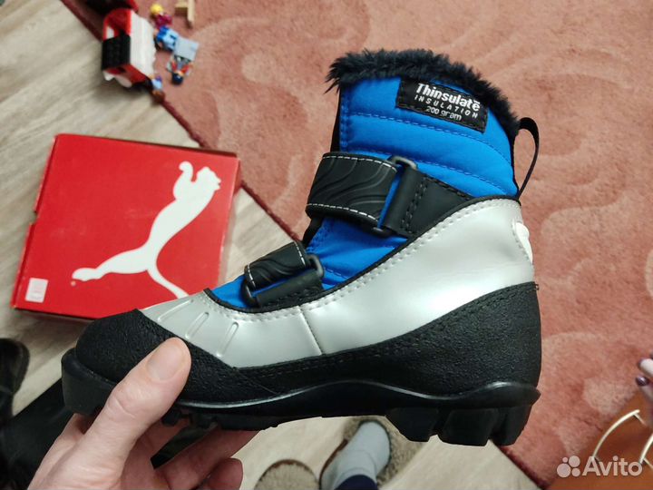 Лыжные ботинки детские 33