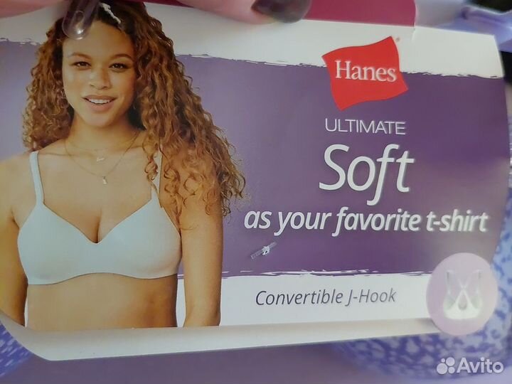 Бюстгальтер р.90B Hanes USA