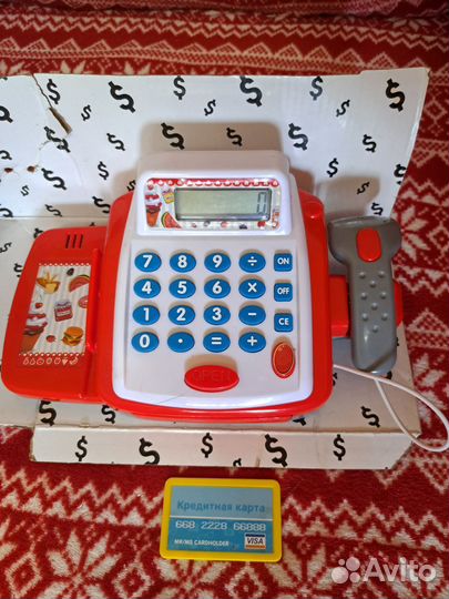 Детская касса со сканером
