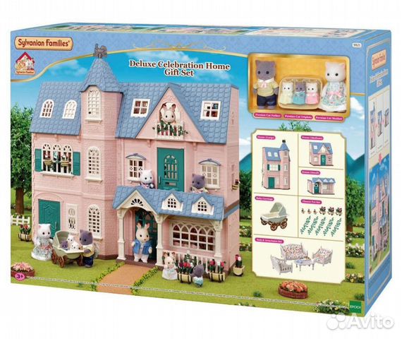 Sylvanian Families Праздничный коттедж