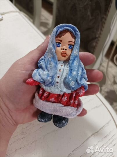 Ватные елочные игрушки