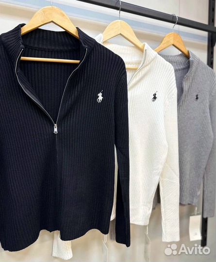 Свитер на молнии женский polo ralph lauren