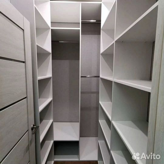 Гардеробная на заказ в рассрочку