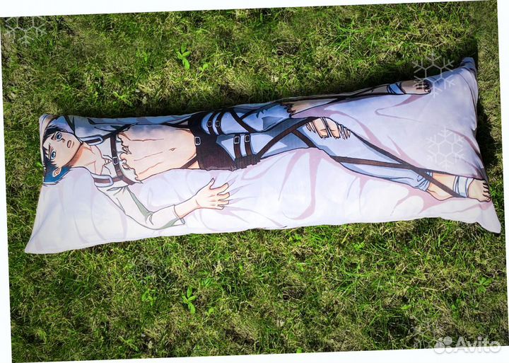 Дакимакура пышная подушка с ярким декором