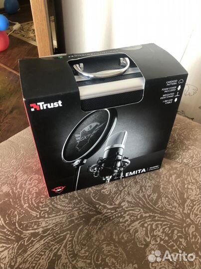 Микрофон для стрима Trust GXT 252 Emita