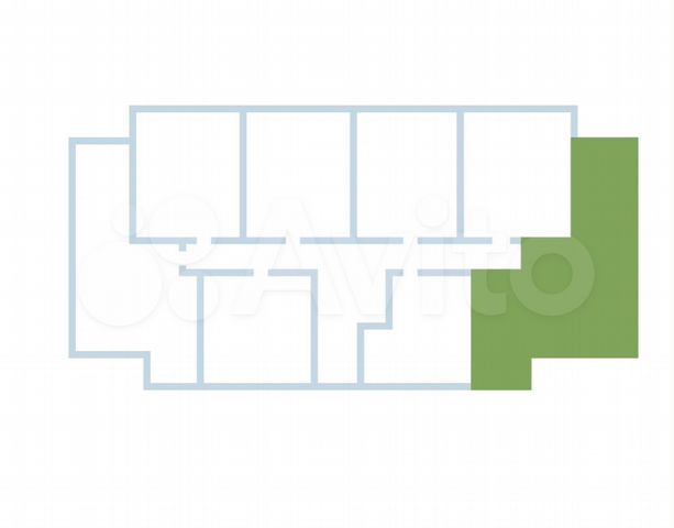 3-к. квартира, 79 м², 6/7 эт.