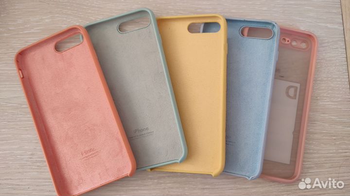 Чехол на iPhone 8 plus - 5 шт
