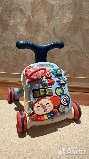 Машинка-каталка ходунки бизиборд