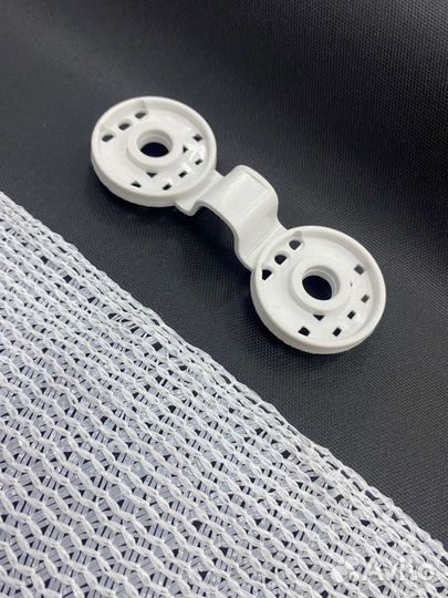 Клипса люверс белая для сетки затеняющей