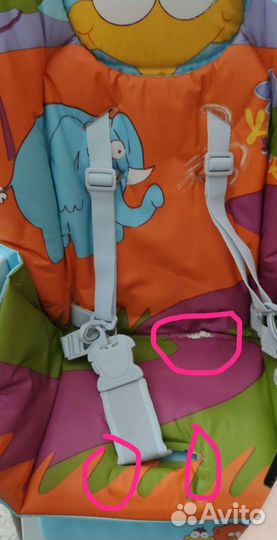 Стул для кормления Chicco Polly