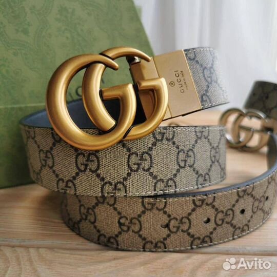 Gucci ремень двусторонний