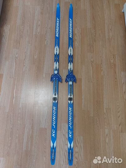 Лыжи подростковые в комплекте