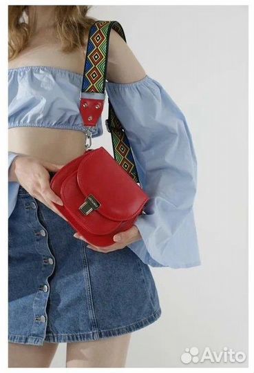 El Masta Сумка-мессенджер красная