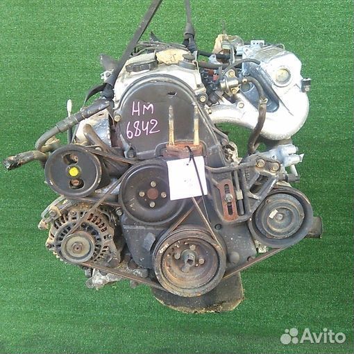 Двигатель в сборе двс mitsubishi chariot N43W 4G63