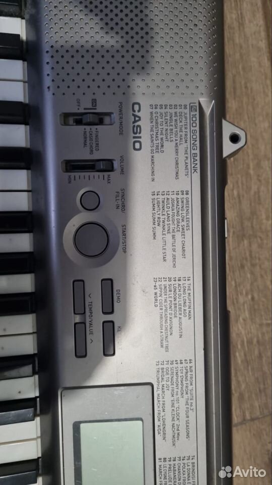 Синтезатор casio lk-125