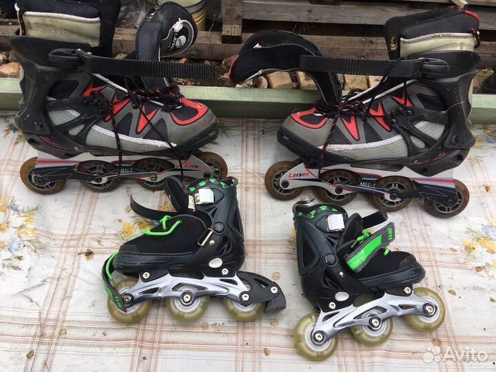 Коньки роликовые
