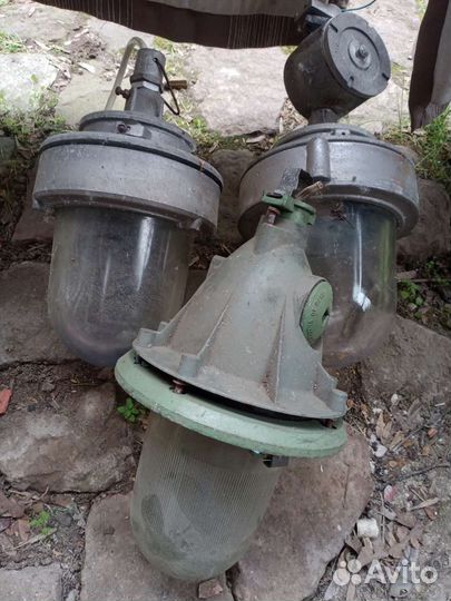 Плафон, светильник уличный СССР