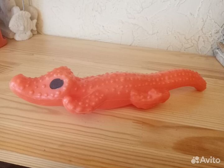 Крокодил СССР пластмассовый, дутыш СССР. Советская