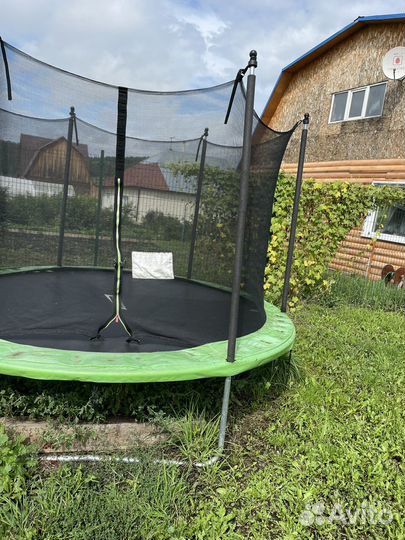 Батут с сеткой 305 бу